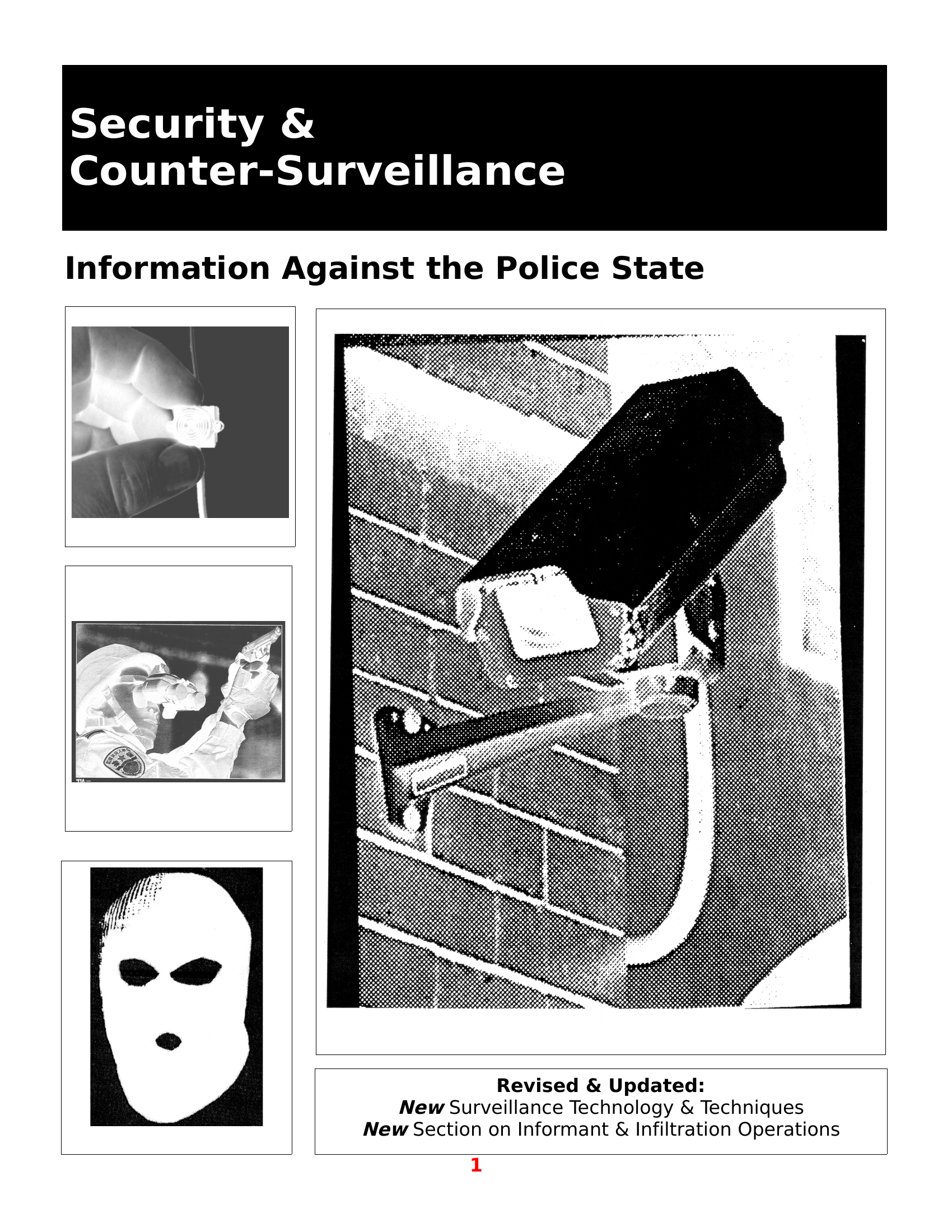 Security & Counter-Surveillance cover