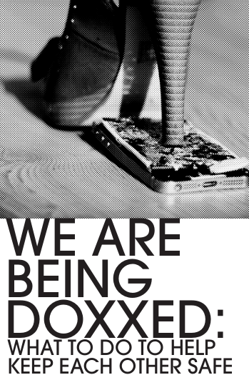 We Are Being Doxxed cover